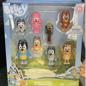 Bluey Family and Friends Pack - 13036 New Sealed